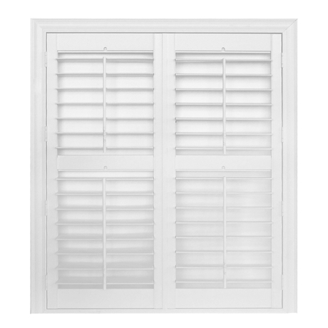 High-Quality PVC Shutters with Fireproof And Termite-Proof Features