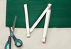 9.4cm x 2.015m/2.515m UPVC Privacy fence slat set of 5 