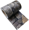 Tarpaulin printed color PVC privacy fence slat roll +25 clips 19cm x 40m,450g/m2 