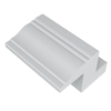 Direct factory sale external pvc louver shutter foam small 2inch classic z frame