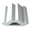 Exported good quality shutter planation components corner post PVC shutter