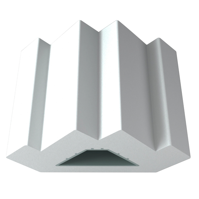 Exported good quality shutter planation components corner post PVC shutter