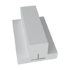 A competitive price standard lvl reinforced wpc pvc vinyl door mull post bar