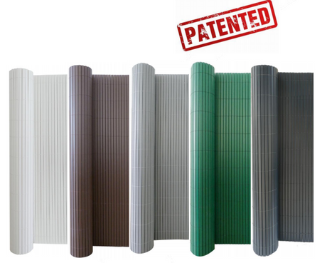 19mm square tube reinforced PVC fence