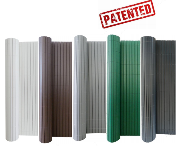 19mm square tube reinforced PVC fence