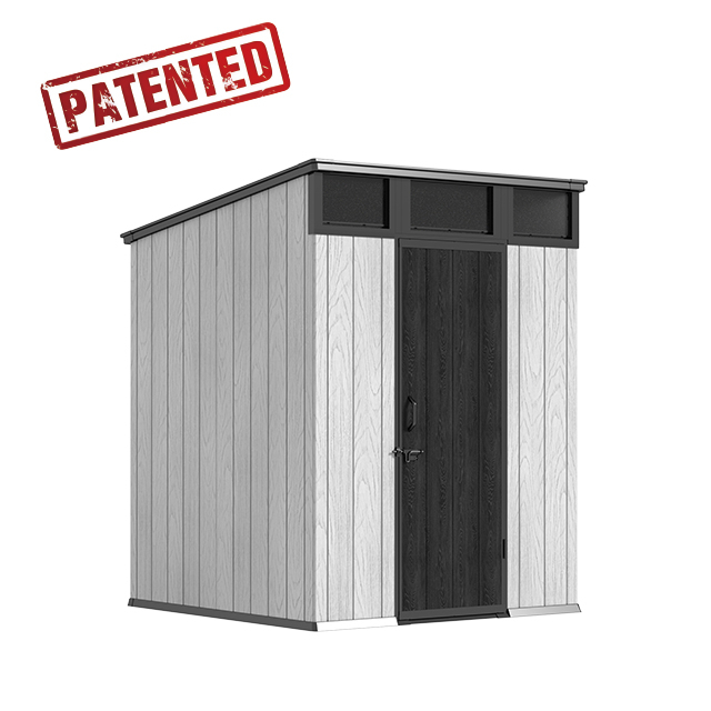 6'x6'ft PENT SHED