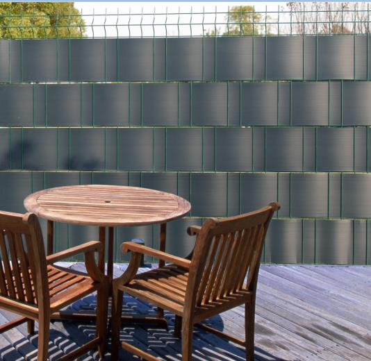 19cm x 2.015m/2.515m UPVC Privacy fence slat set of 5