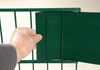 9.4cm x 2.015m/2.515m UPVC Privacy fence slat set of 5 