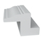 Direct factory sale external pvc louver shutter foam small 2inch classic z frame