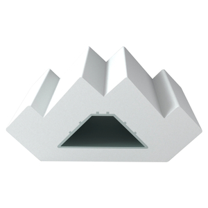 Exported good quality shutter planation components corner post PVC shutter