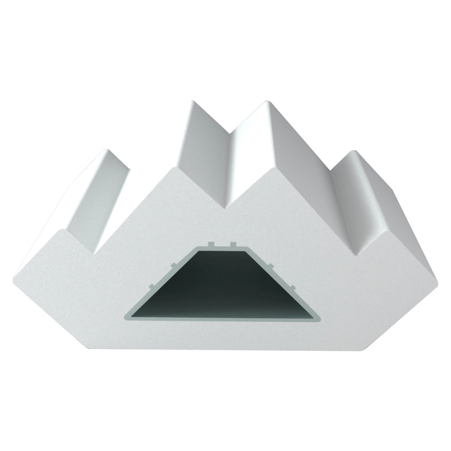 Exported good quality shutter planation components corner post PVC shutter
