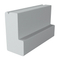 Hot sell tambour door roller shutter 0.75" L frame single bead PVC shutter