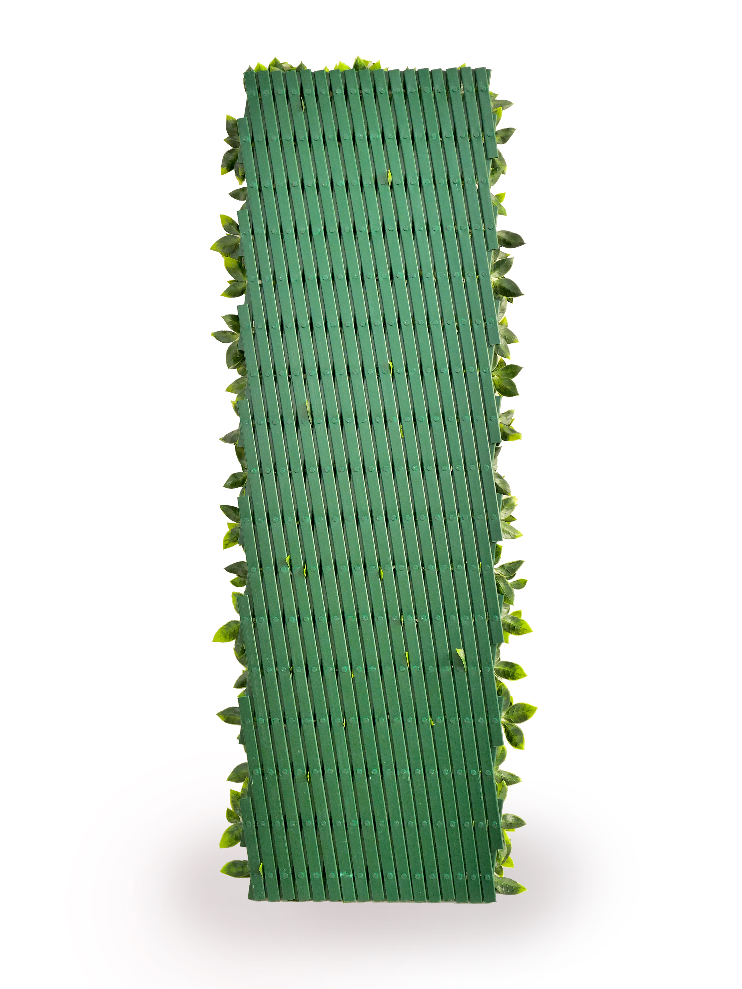 PVC Trellis with laurel leaf