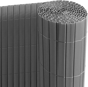 PVC privacy screen for terrace, balcony, garden fence, wind protection, PVC privacy mat, 100 x 500 cm