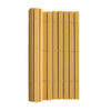 Brushed Face Square Tube Reinforced PVC fence with raised lines on surface