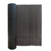 Reinforced double face PVC fence with raised lines on surface
