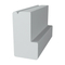 Hot sell tambour door roller shutter 0.75" L frame single bead PVC shutter
