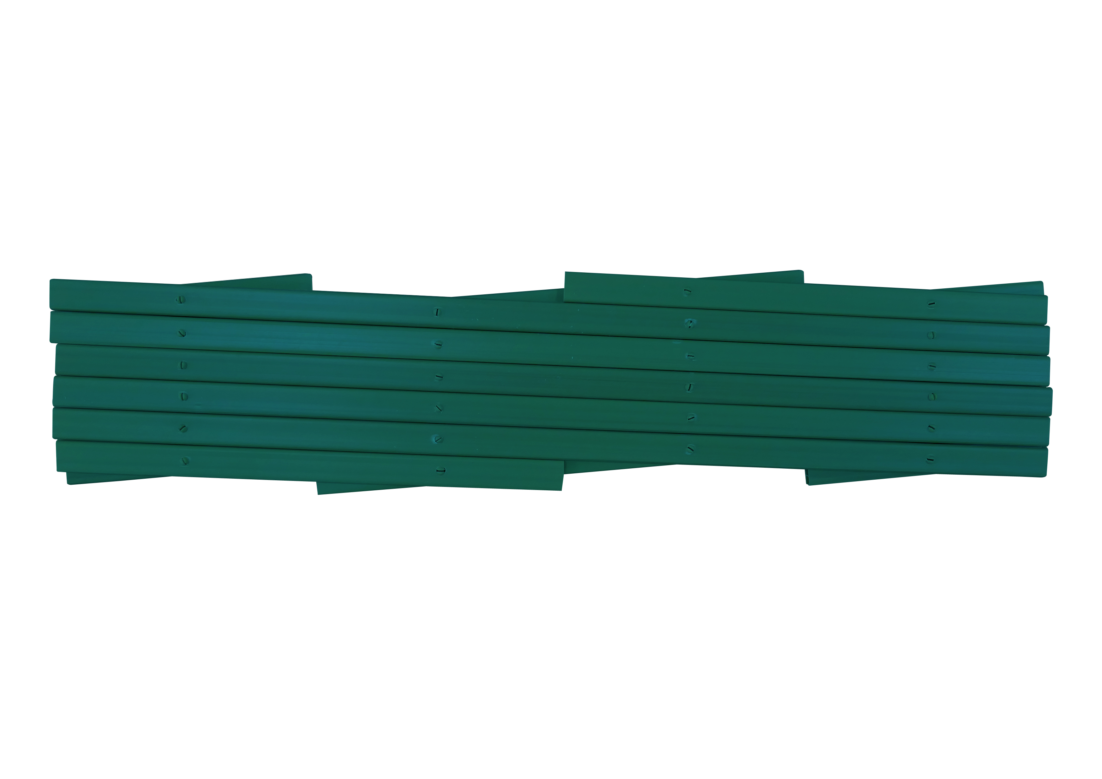 PVC Trellis with laurel leaf