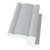 2021 Top selling plantation shutter louvers crown Z frame PVC shutter