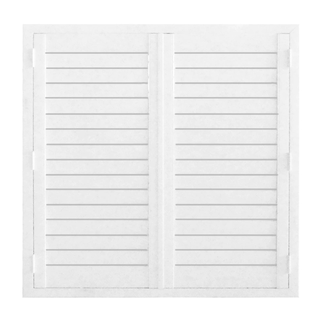 Custom size premium quality Pvc shutters plantation interior finished shutters