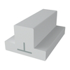 A competitive price standard lvl reinforced wpc pvc vinyl door mull post bar