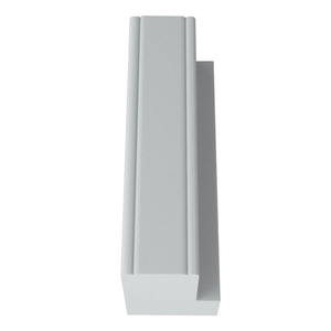 The most popular living space plantation pvc shutters 1inch l frame double bead