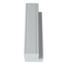 The most popular living space plantation pvc shutters 1inch l frame double bead