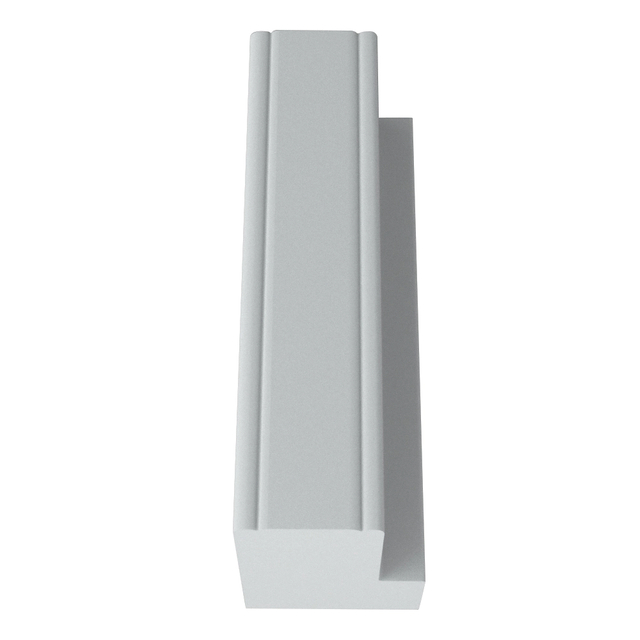 The most popular living space plantation pvc shutters 1inch l frame double bead