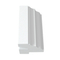 Factory supplier louvre shutters 2" malibu L frame PVC shutter