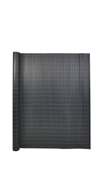 Ultra-Reinforced PVC Screening with Double-Sided Fastening Fasteners for Garden, Balcony, Terrace, Corrosion and Weatherproof, 80 x 500 cm