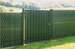 4.7cm x 60m PVC privacy slats+100 clips
