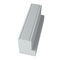 The most popular living space plantation pvc shutters 1inch l frame double bead
