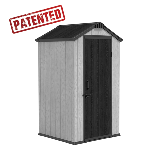 (4'x4'ft) APEX SHED