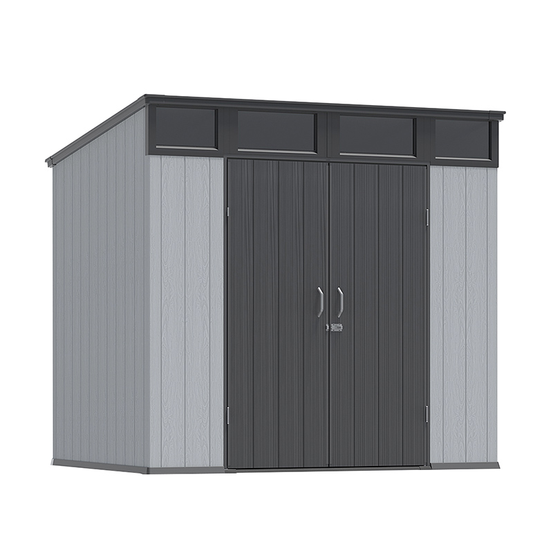PENT SHED Outside