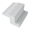 Direct factory sale external pvc louver shutter foam small 2inch classic z frame