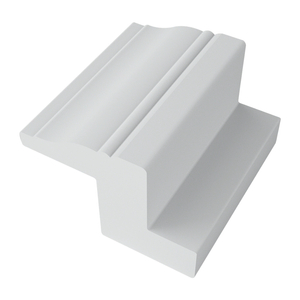 Direct factory sale external pvc louver shutter foam small 2inch classic z frame
