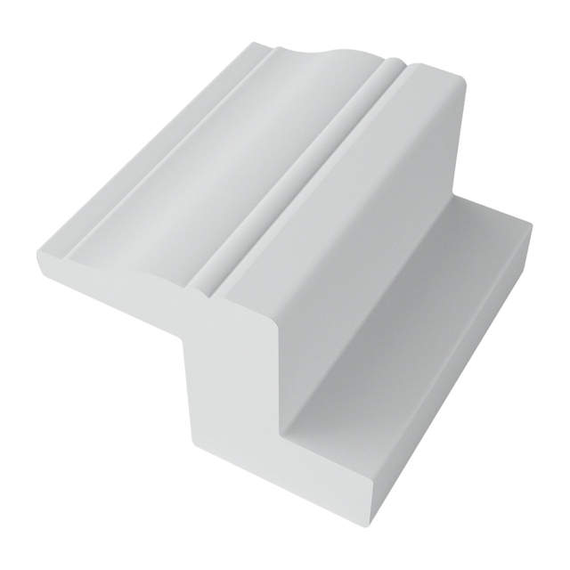 Direct factory sale external pvc louver shutter foam small 2inch classic z frame