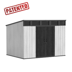 10'x8'ft PENT SHED with Vents