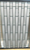 4.9cm PVC faux wood slat