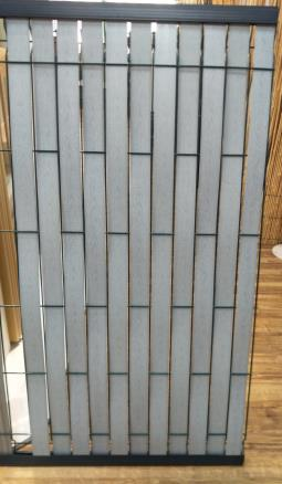 4.9cm PVC faux wood slat