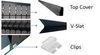 4.9cm Wood Composite (WPC) slat