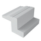 Direct factory sale external pvc louver shutter foam small 2inch classic z frame