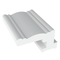 Best price custom window shutters accessories 3" crown frame PVC shutter