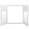 Custom size premium quality Pvc shutters plantation interior finished shutters